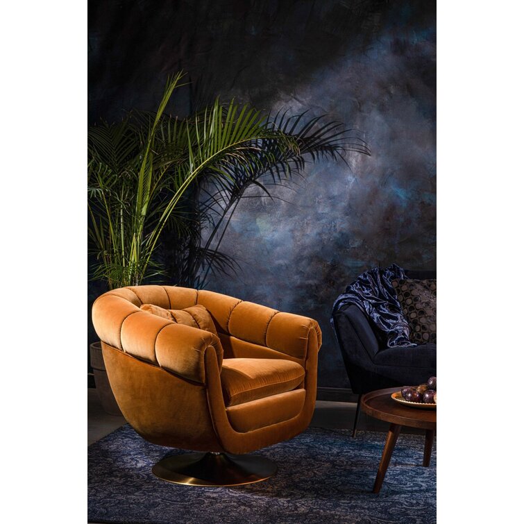 Wayfair swivel chair online leather